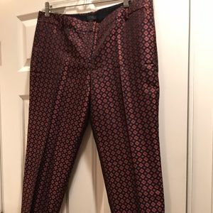 J Crew 100% silk pants